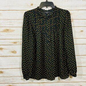 Adrianna Papell women's long sleeve Button Top S